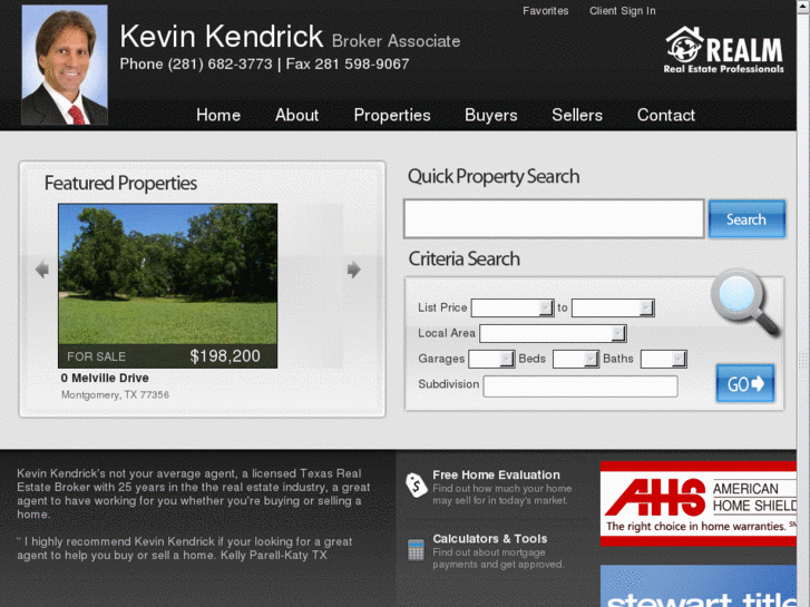 www.kevinkendrick.com