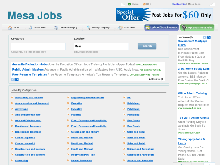 www.mesa-jobs.com