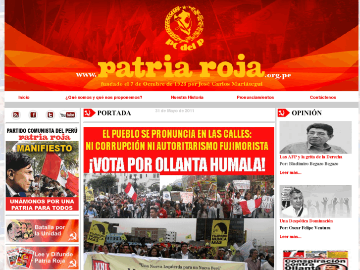 www.patriaroja.org.pe
