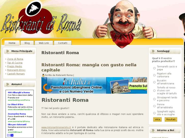 www.ristorantiromaristo.it