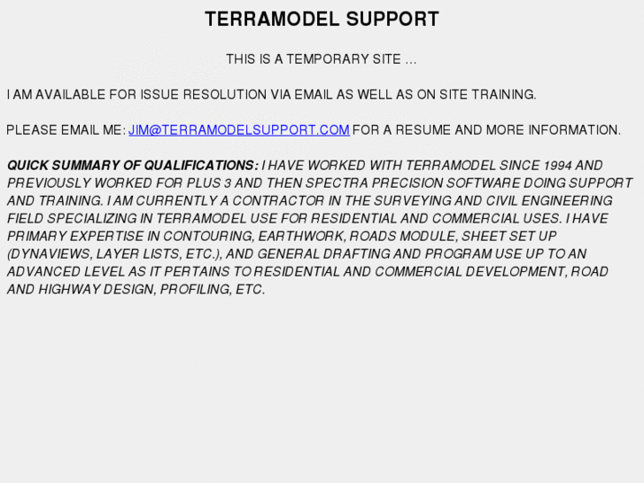 www.terramodelsupport.com