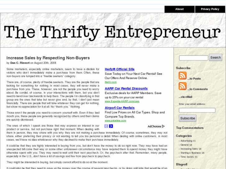 www.thriftyentrepreneur.com