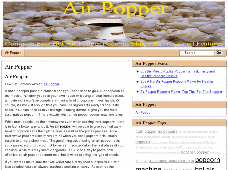 www.airpopper.net