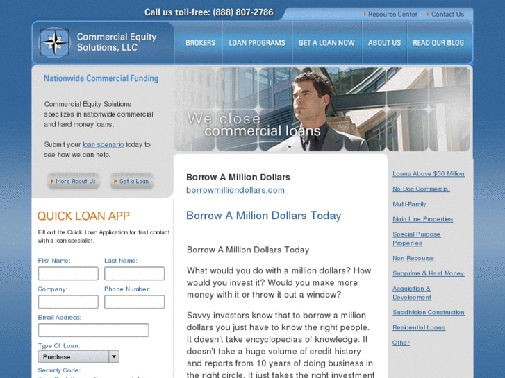 www.borrowmilliondollars.com