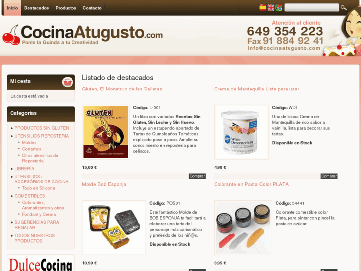 www.cocinaatugusto.com