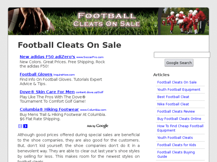 www.footballcleatsonsale.com