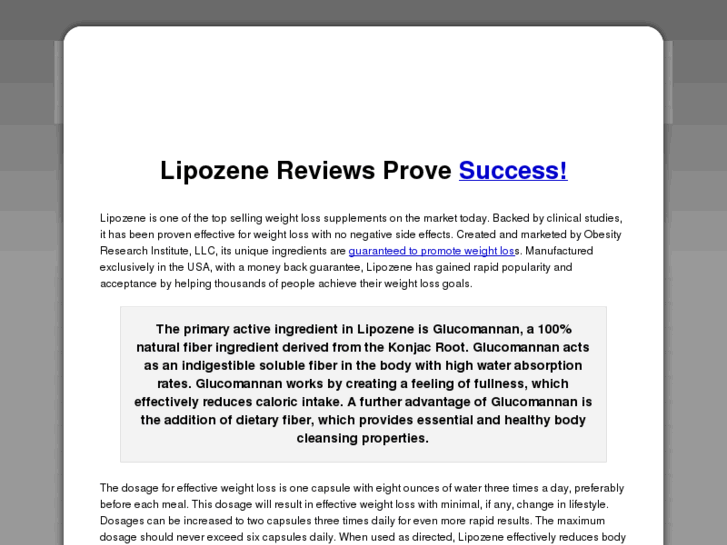 www.lipozene-reviews.com