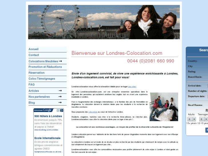 www.londres-colocation.com