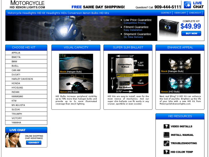 www.motorcyclehidxenonlights.com