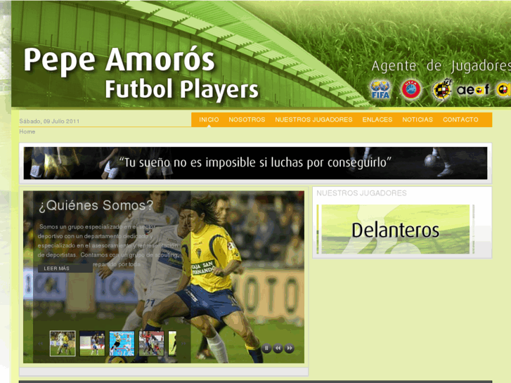 www.pepeamorosfutbolplayers.com