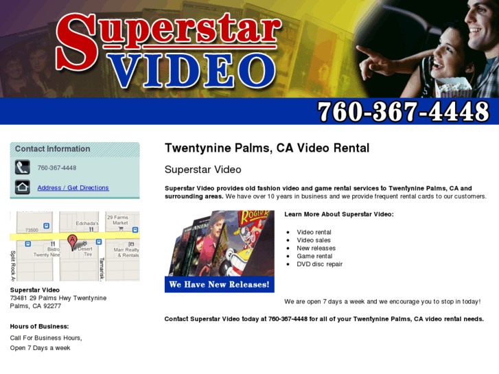 www.superstarvideo29palms.com