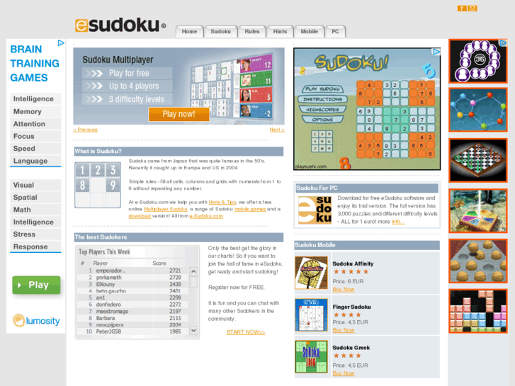 www.websudoku.net