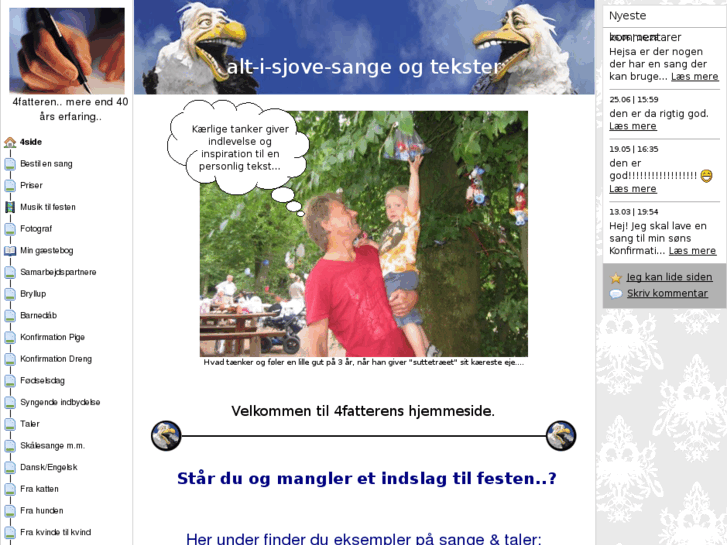 www.alt-i-sjove-sange.dk