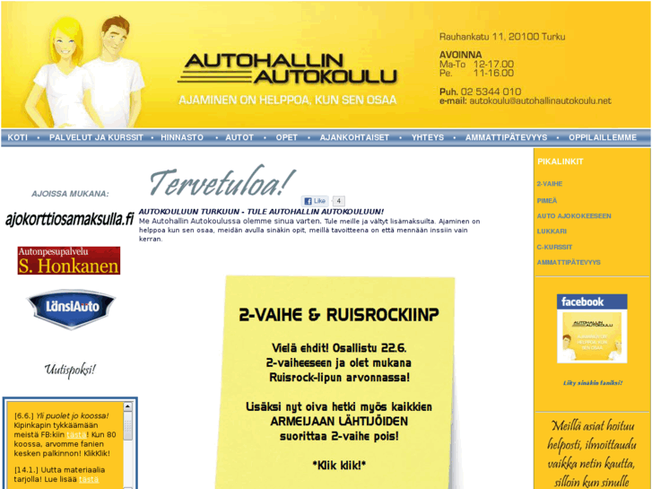 www.autohallinautokoulu.net