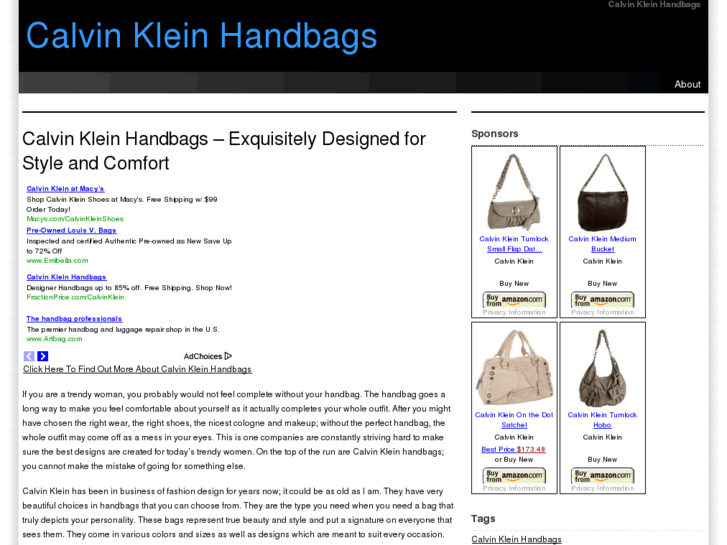 www.calvinkleinhandbags.org