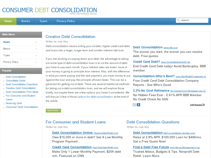 www.consumerdebtconsolidation.org