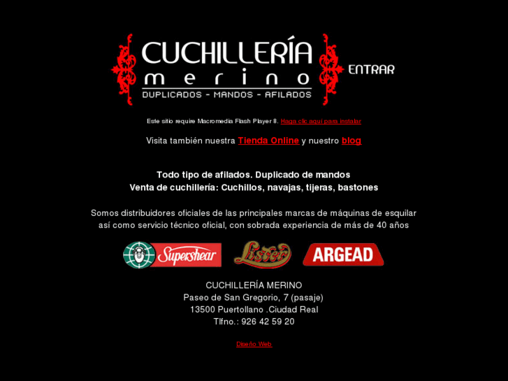 www.cuchilleriamerino.es