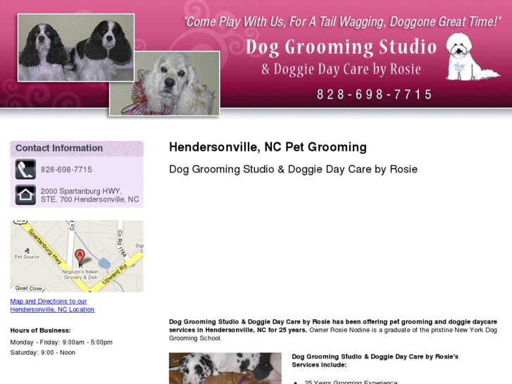 www.doggroominganddoggiedaycarebyrosie.com