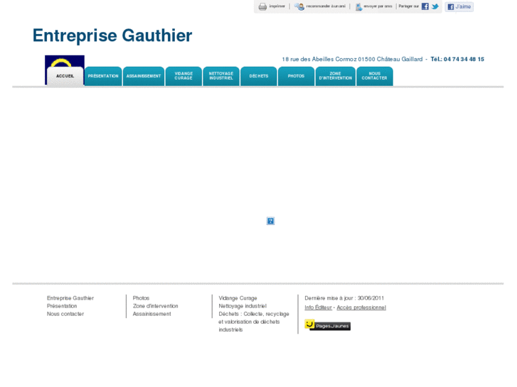 www.entreprise-gauthier-vidange.com