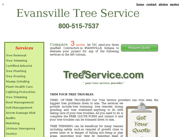 www.evansvilletreeservice.com