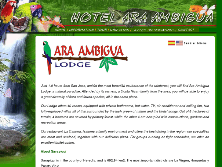 www.hotelaraambigua.com