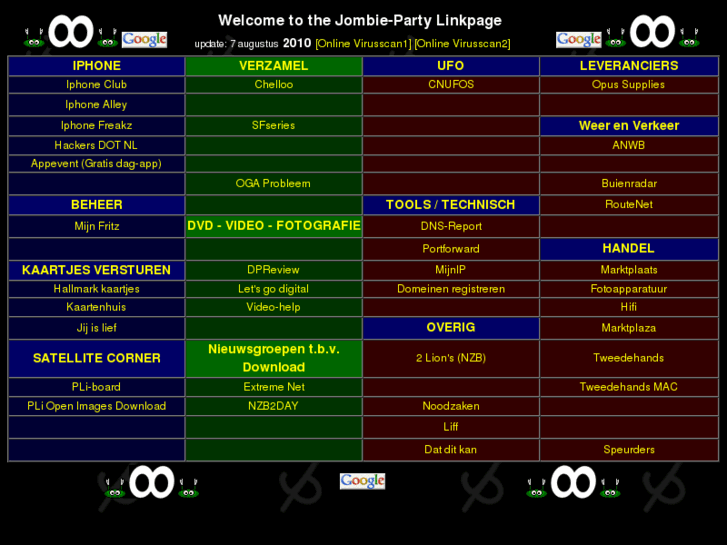 www.jombie-party.nl