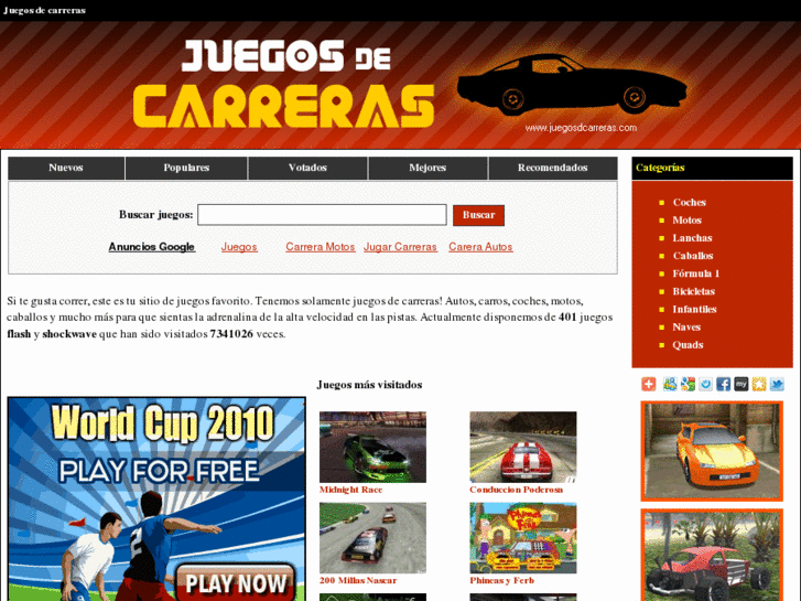 www.juegosdcarreras.com