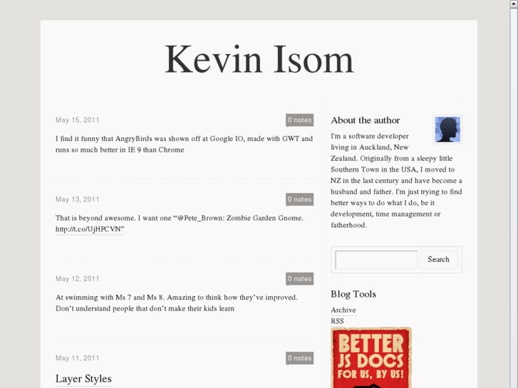 www.kevinisom.info