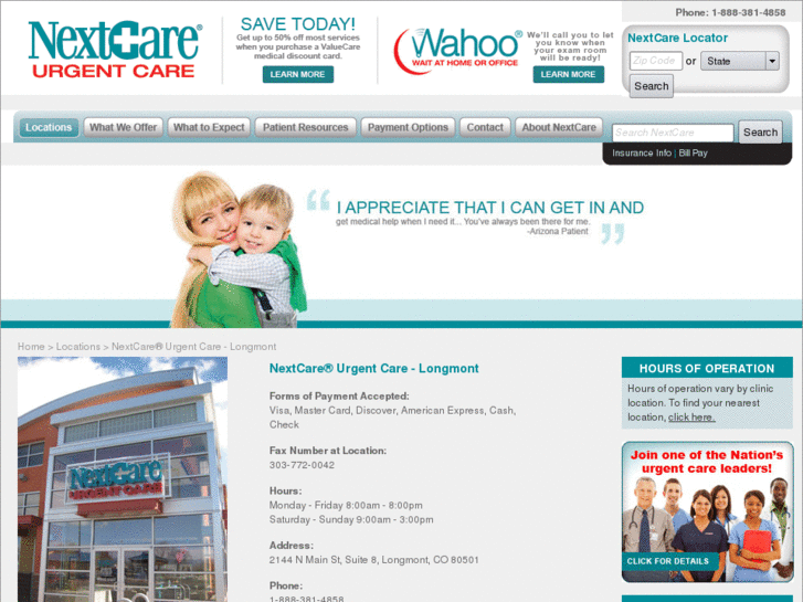 www.nextcarelongmont.com