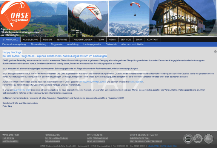 www.oase-paragliding.com