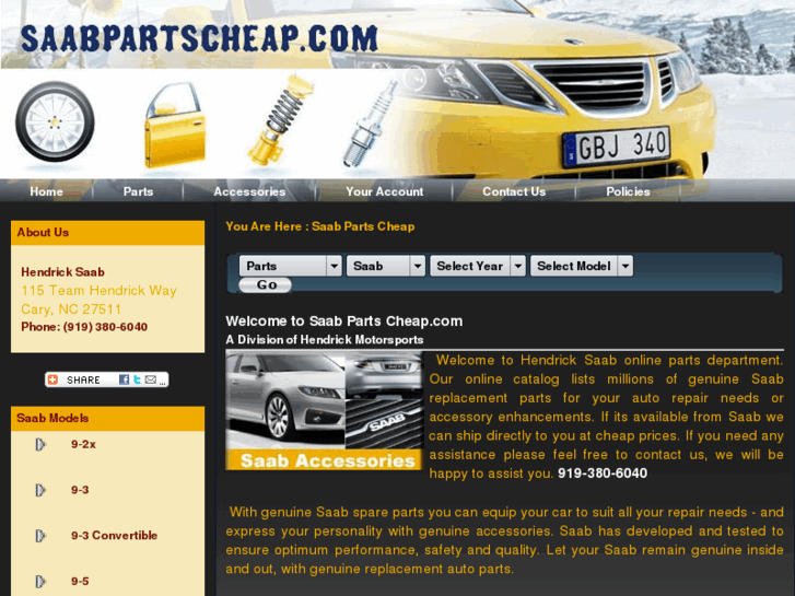 www.saabpartscheap.com