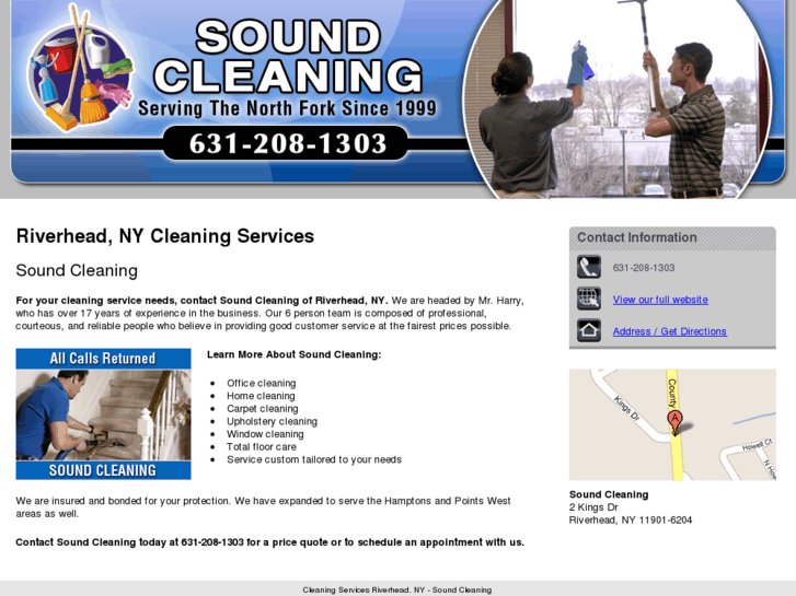 www.soundcleaningli.com