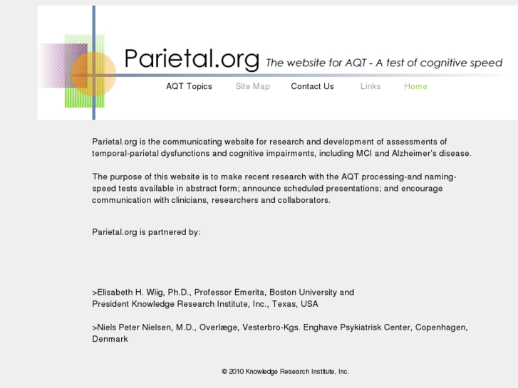 www.cognitive-speed-test.org