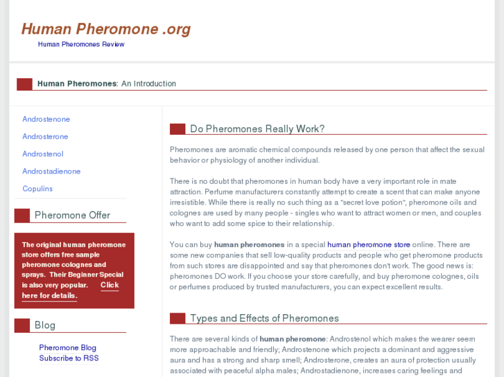 www.humanpheromone.org