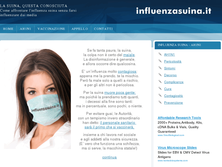 www.influenzasuina.it