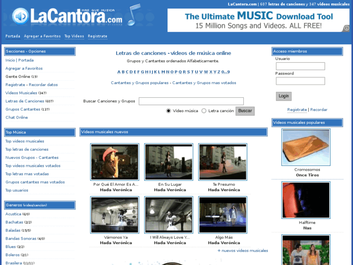 www.lacantora.com