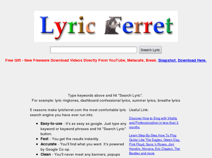 www.lyricferret.com