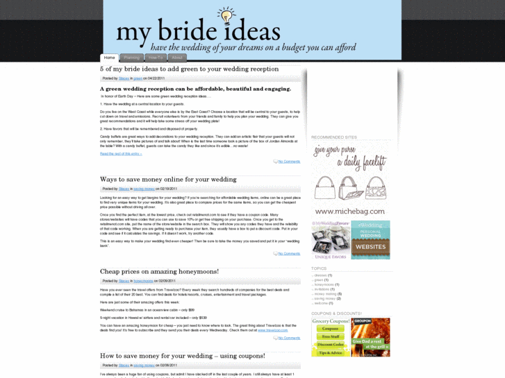 www.mybrideideas.com