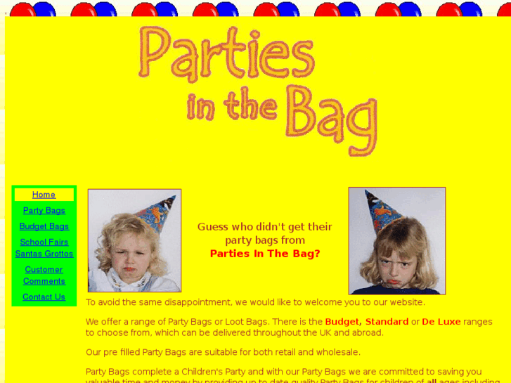 www.partiesinthebag.co.uk