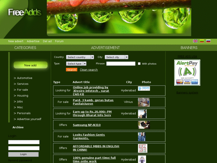 www.personaladsworld.com
