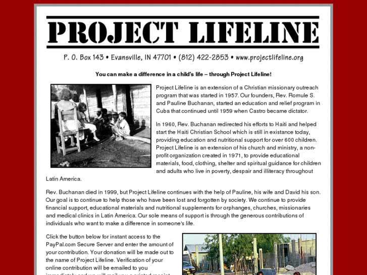 www.projectlifeline.org