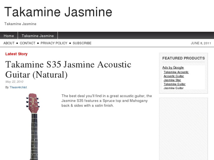 www.takaminejasmine.com