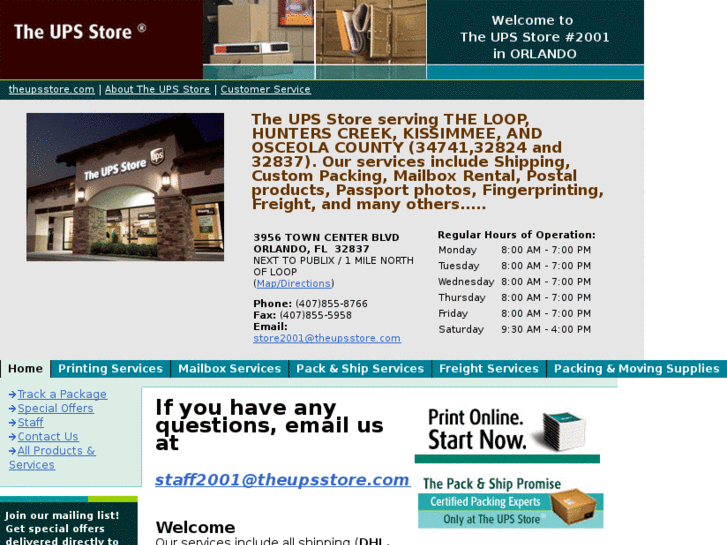 www.upsstore2001.com