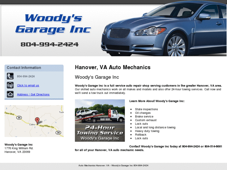 www.woodysgarageandtowing.net