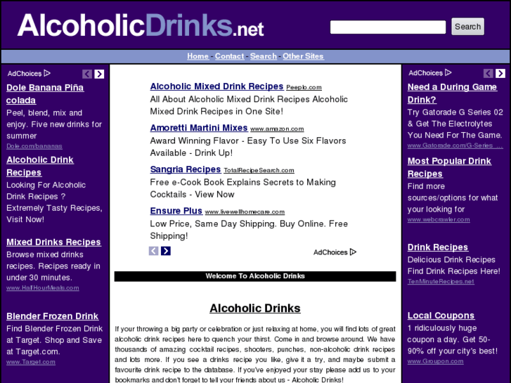 www.alcoholicdrinks.net
