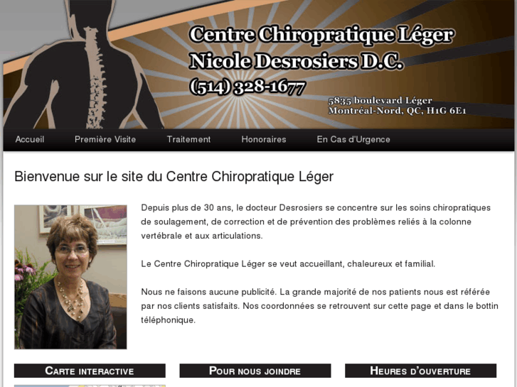 www.centrechiropratiqueleger.com