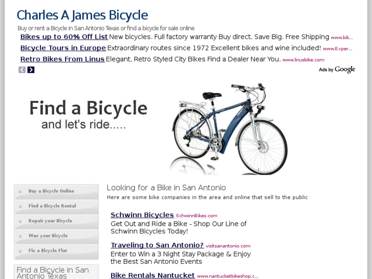 www.charlesajamesbicycle.com