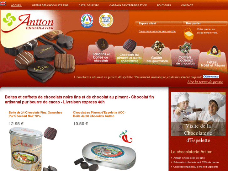 www.chocolats-antton.com