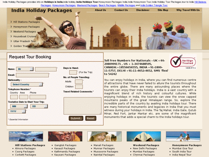 www.indiaholidaypackages.com