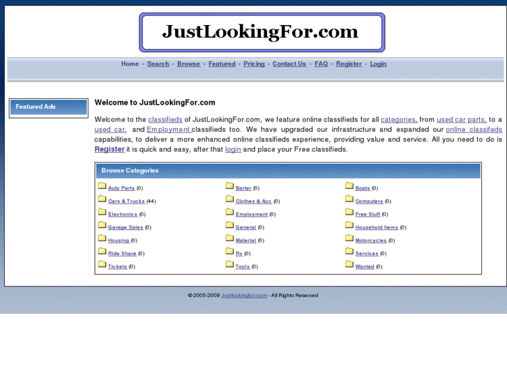 www.justlookingfor.com